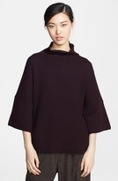 Thumbnail for your product : eskandar Funnel Neck Wool Sweater