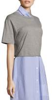 Thumbnail for your product : Public School Lara Tie-Back Cotton Jersey Tee