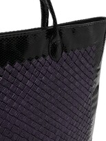 Thumbnail for your product : Bottega Veneta Pre-Owned panelled Intrecciato handbag