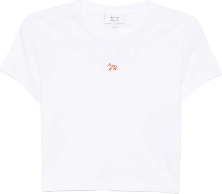 MAISON KITSUNÉ Baby Fox Patch Baby T-shirt - ShopStyle
