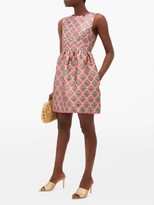 Thumbnail for your product : La DoubleJ Jackie Pomodorini-jacquard Mini Dress - Pink Multi