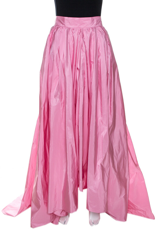 Pink taffeta skirt Clearance