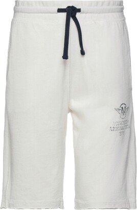 Aeronautica Militare Shorts & Bermuda Shorts Ivory - ShopStyle