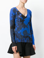 Thumbnail for your product : Etro paisley V-neck sweater