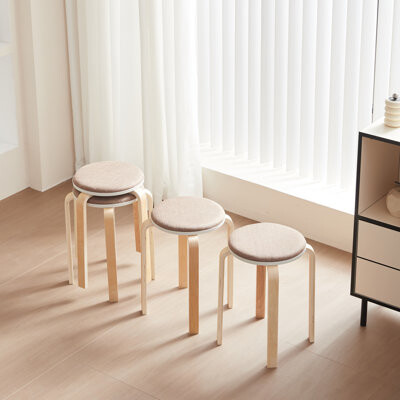George Oliver Set of 4 Stackable Stools