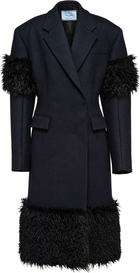 Prada Shearling Coat | Shop The Largest Collection | ShopStyle