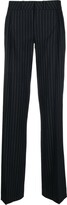 Low-Rise Wide-Leg Trousers 