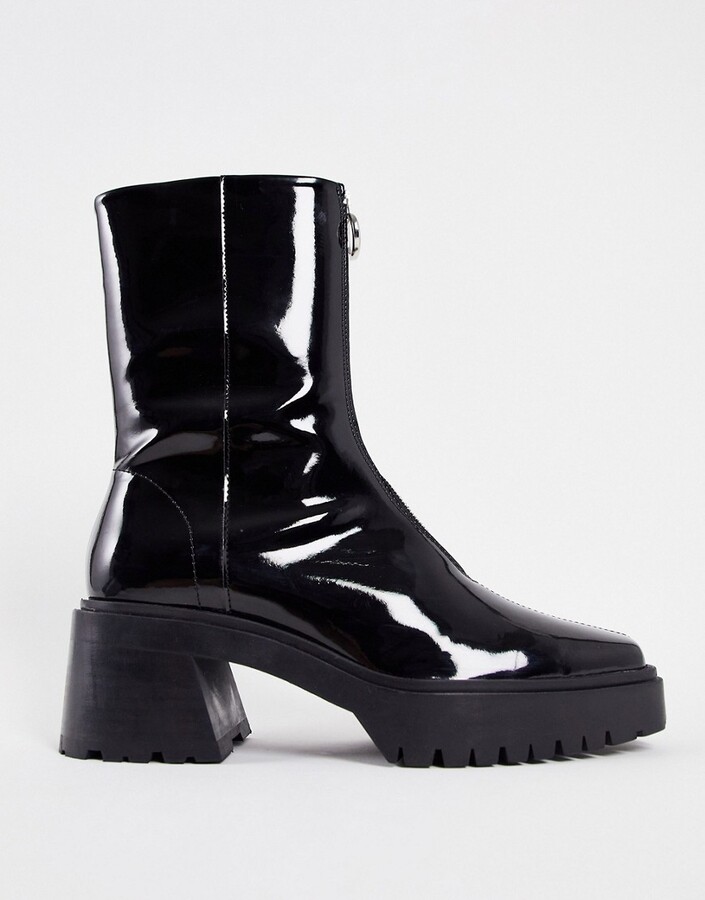 Mens Square Toe Chelsea Boots | ShopStyle