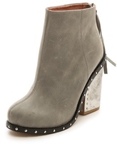 Thumbnail for your product : Jeffrey Campbell Reverb Chunky Heel Booties