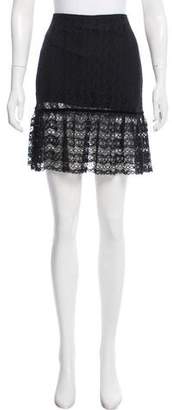 Milly Lace Mini Skirt