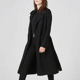 Thumbnail for your product : DSTLD Womens Wool Blanket Maxi Coat in Black