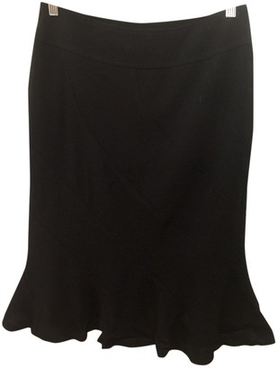 Escada Black Wool Skirt for Women
