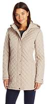 Thumbnail for your product : Tommy Hilfiger Women's Long Quilted Jacket with Hood