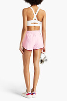 Thumbnail for your product : Perfect Moment Logo-embroidered printed shell shorts