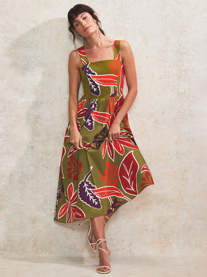 Asos Design Miss Selfridge Petite Dresses Uk Women's Green Petite