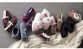 Thumbnail for your product : Toms 'Classic Tiny - Flake' Knit Slipper (Baby, Walker & Toddler)