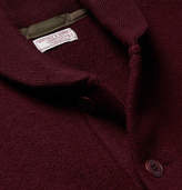 Thumbnail for your product : J.Crew Wallace & Barnes Shawl-Collar Merino Wool Cardigan - Men - Burgundy