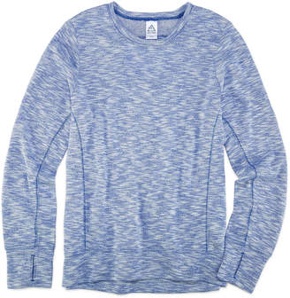 Xersion Long-Sleeve Open Back Sweatshirt - Girls 7-16 and Plus