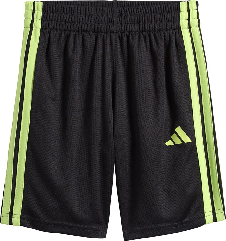 adidas Kids' Essentials 3-Stripes Mesh Shorts