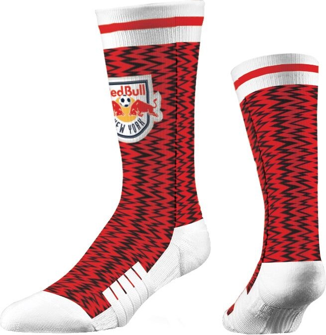 Strideline New York Red Bulls Kit Wear Crew Socks, Men's