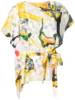 Thumbnail for your product : Chalayan Knot Detail Blouse