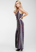 Thumbnail for your product : Forever 21 Ornate Surplice Maxi Dress