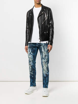 Philipp Plein camouflage slim-fit jeans