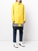 Thumbnail for your product : Undercover Layered Cotton Coat