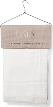 TJMAXX Set Of 2 Washed Linen Blend Window Panels