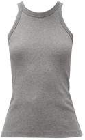 Thumbnail for your product : Totême Espera Organic Cotton-blend Jersey Tank Top - Womens - Grey