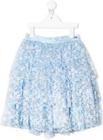 Thumbnail for your product : DSQUARED2 Kids embroidered tiered tutu