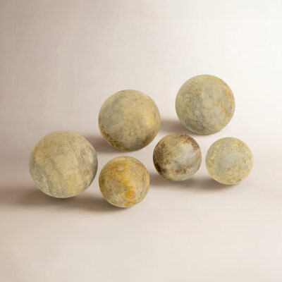 Birch Lane Rafe Mango Wood Spheres