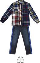 Thumbnail for your product : Marc Jacobs Kids Stretch-cotton jeans