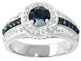 Thumbnail for your product : JCPenney FINE JEWELRY Sterling Silver Blue Crystal Ring