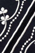 Thumbnail for your product : Vilshenko Ruby embroidered wool cape