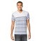 Thumbnail for your product : Mossimo BuySeasons Men's Striped V-Neck T-Shirt Silver Springs