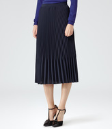 Thumbnail for your product : Reiss Baltimore PLEATED MIDI SKIRT