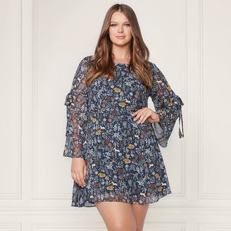 Lauren Conrad Runway Collection Floral Fit & Flare Dress - Plus Size