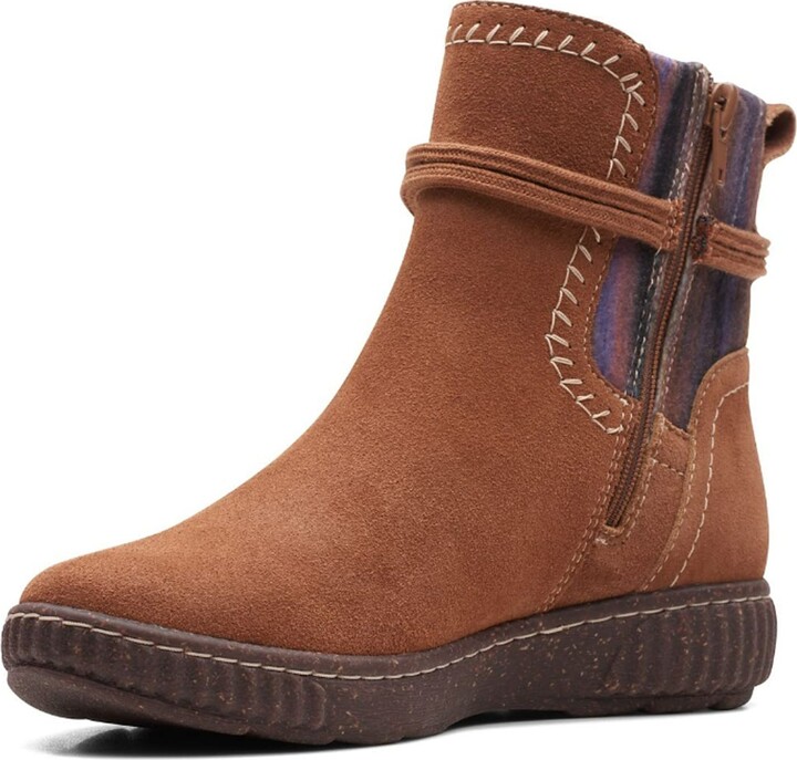 Clarks Suede Upper Women's Boots | ShopStyle