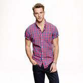 Thumbnail for your product : J.Crew Lightweight short-sleeve shirt in overblown gingham