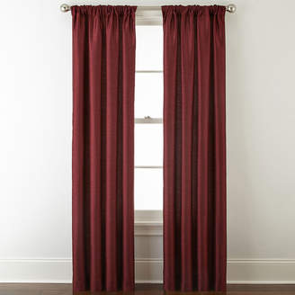 Liz Claiborne JCPenney Home Westfield Room-Darkening Rod-Pocket/Back-Tab Curtain Panel