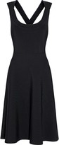 Thumbnail for your product : Alexander Wang Alexanderwang.t Fluted Ribbed Stretch-knit Dress