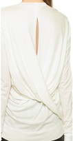 Thumbnail for your product : Helmut Lang Sync Twist Back Top
