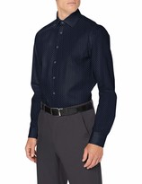 Thumbnail for your product : Seidensticker Men's Slim Langarm Print Soft Dress Shirt