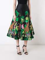 Thumbnail for your product : Manish Arora Safari embellished midi skirt