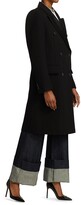 Thumbnail for your product : Victoria Beckham Double Breasted Tuxedo Wool Coat