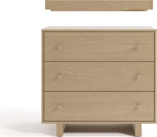 Stork Craft Texas 3 Drawer Chest With Changing Topper