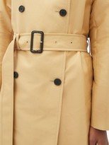 Thumbnail for your product : The Row Philpa Double-breasted Cotton-blend Trench Coat - Beige