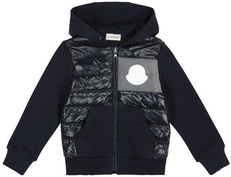 Moncler Enfant Quilted down hoodie