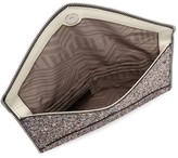 Thumbnail for your product : Rebecca Minkoff Leo Glitter Leather Envelope Clutch
